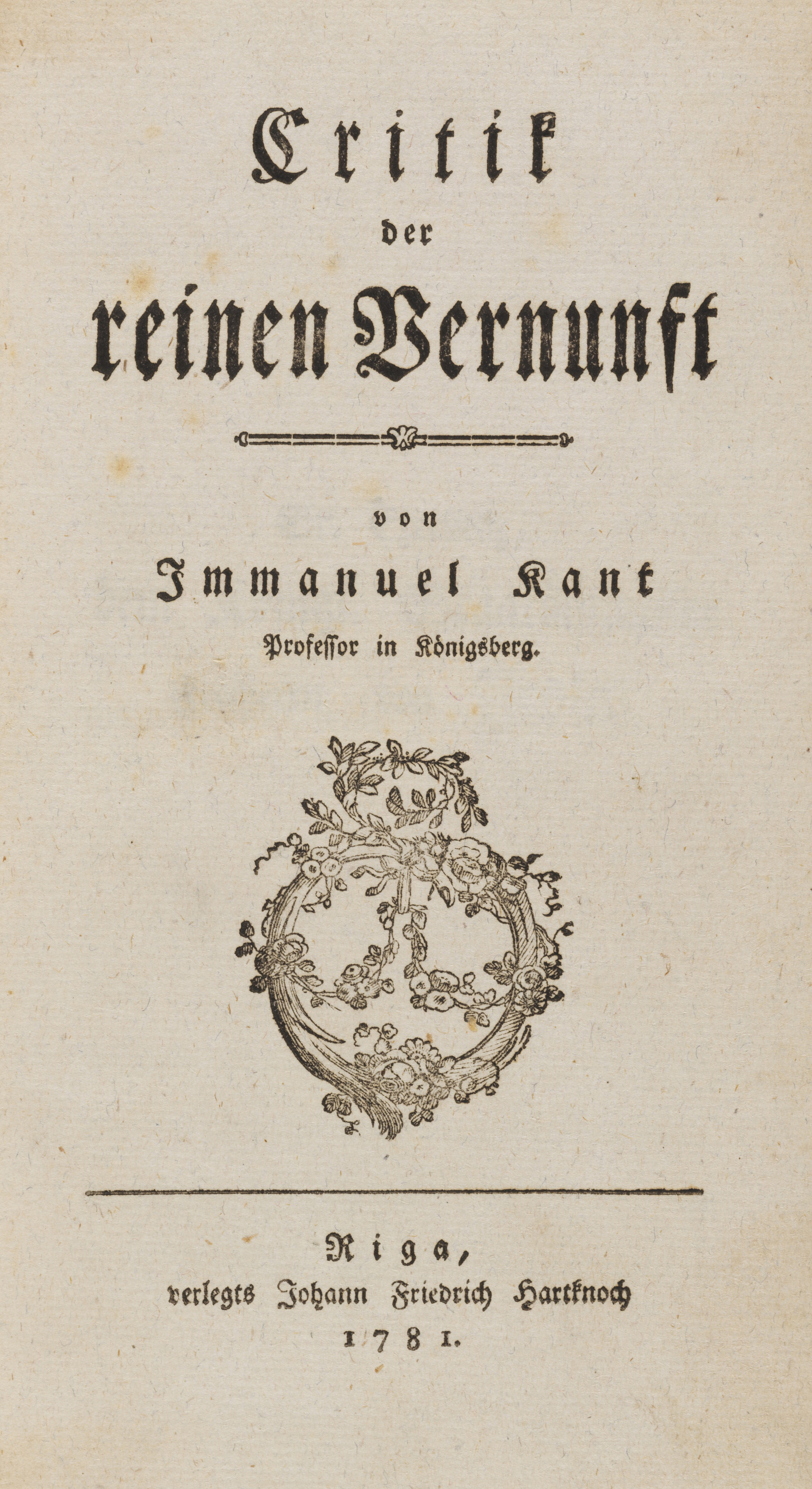 Kant's Writings